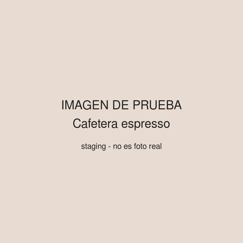 Cafetera espresso