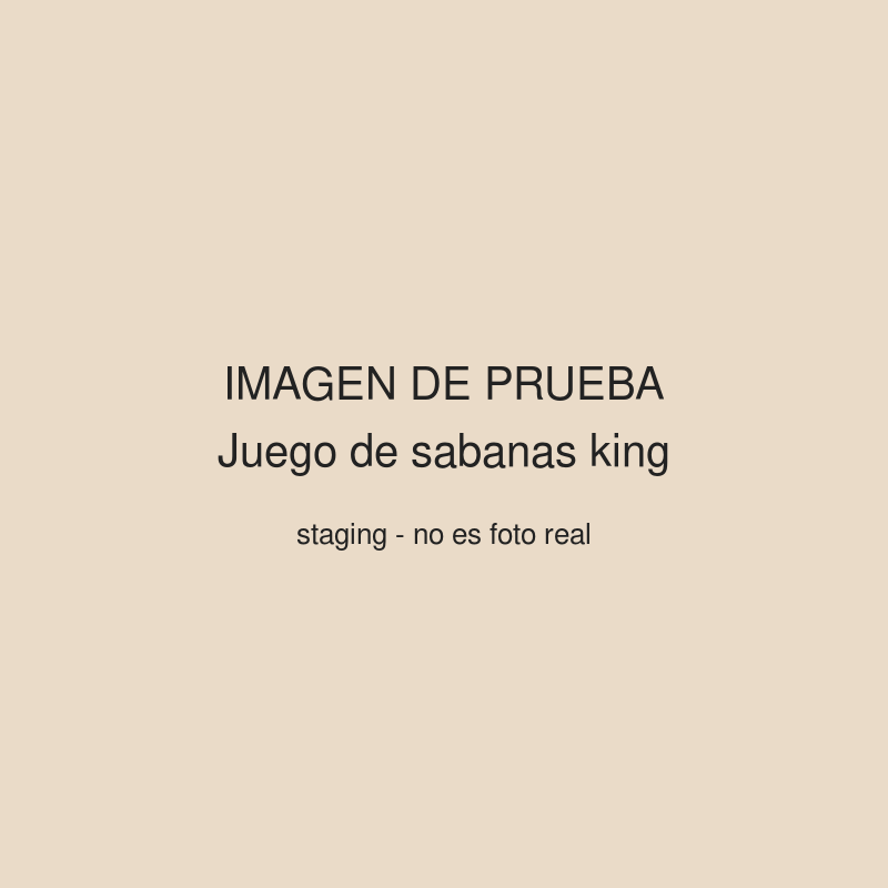 Juego de sabanas king